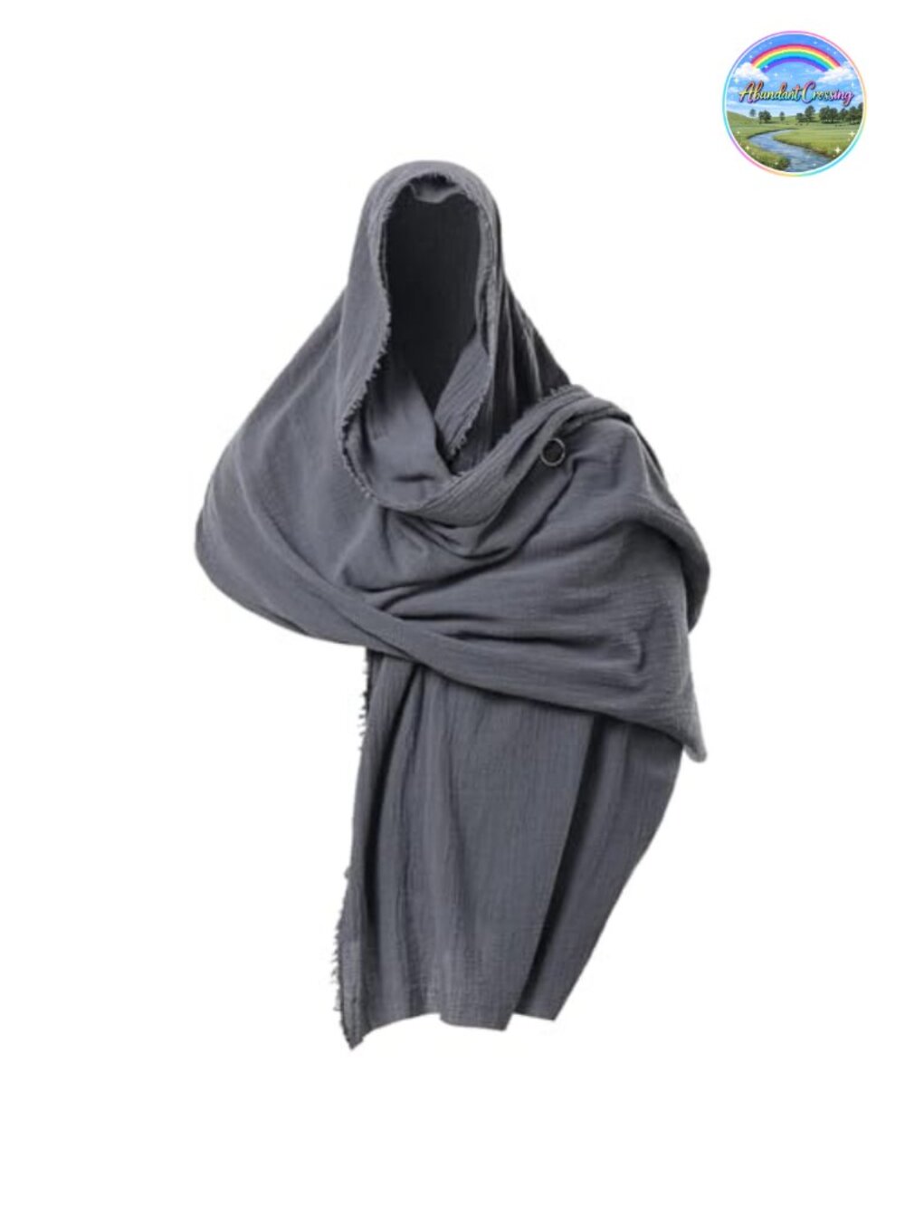 GRACEART Post Apocalyptic Shawl Scarf Shaman Cowl Medieval Costume Sash